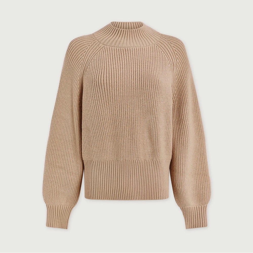 Varley Martina High Neck Rib Knit- NWT never worn- Medium
